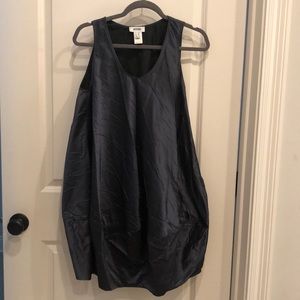 Moschino Grayish Blackish Parachute Dress